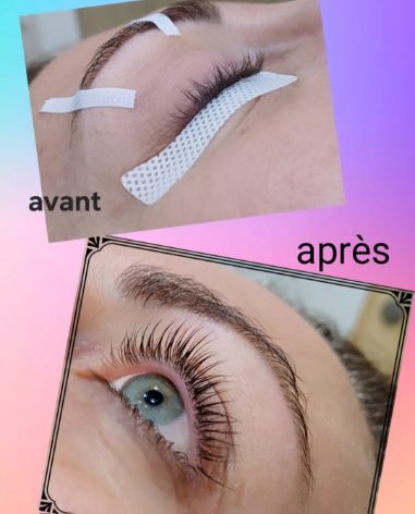 Beauté du regard, extension de cils